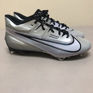 Nike Vapor Edge Elite 360 Cleats Football Men Size 12 Gray Black DA5457-002 NEW